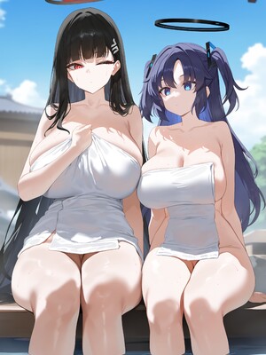 [Naezolt] Rio & Yuuka Onsen