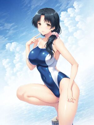 Miyuri Natsuki swimsuit (Tsumamigui 3) [AI Generated]_14_00013_731425115