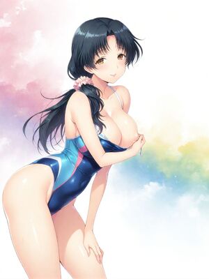 Miyuri Natsuki swimsuit (Tsumamigui 3) [AI Generated]_20_00020_1657365830