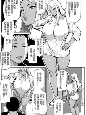 [bekobeko (bekobeko)] お隣さんはふたなり黒ギャル｜邻居是扶她黑肉辣妹 [夜戦玖百回]_03