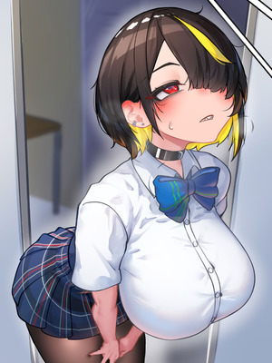 [ニーチェ (助ッチ)] ふたなり不良JKをところてん分からセックス！！【玉なし】_103