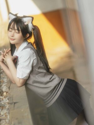 桜井宁宁 - 废墟jk_004