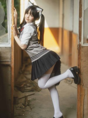 桜井宁宁 - 废墟jk_007