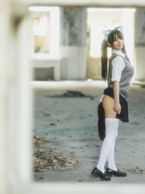 桜井宁宁 - 废墟jk_014