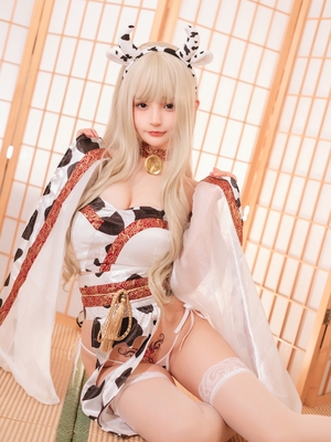 桜井宁宁 - 牛牛子和服_26