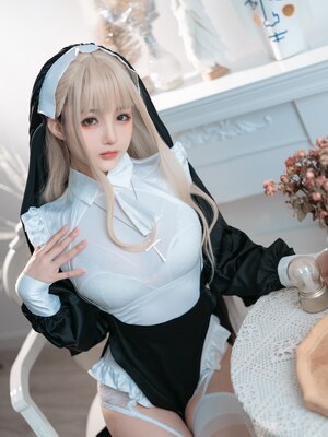 桜井宁宁 - 修女_06