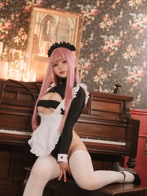 桜井宁宁 - 复古女仆_06