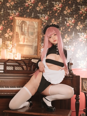 桜井宁宁 - 复古女仆_13