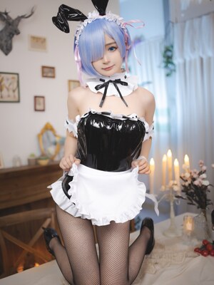 桜井宁宁 - 蕾姆兔女郎_002