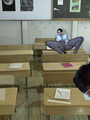 [噜噜鸽]淫荡丝袜教师王静_052