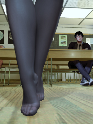 [噜噜鸽]淫荡丝袜教师王静_132