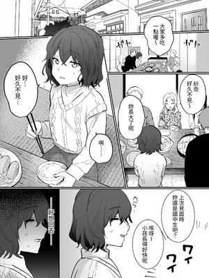 [いちにちふつか (九日とおか)] 陰キャJKの初体験は従姉の夫との浮気セックス｜陰沉JK的初體驗是與表姊丈夫的偷情性愛 [中文] [蕪菁堂]_001