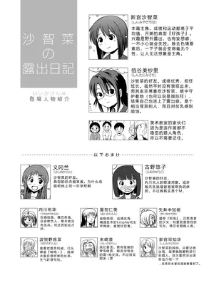 [ちみはうす (たかぴ)] 沙智菜の露出日記 [中国翻訳] [DL版]_04