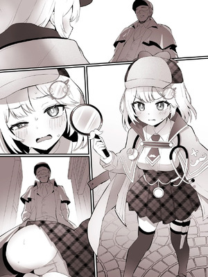 [こけもも] 自分の処女を奪った犯人に、アナルも奪われる アメ〇ア (ワトソン・アメリア) [中国翻訳]_09