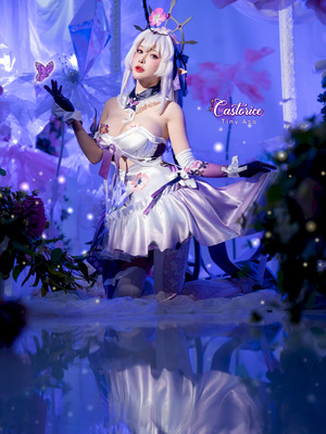 Tiny Asa アサ (tiny.asababy) cosplay Castorice - HonkaiStar Rail_02