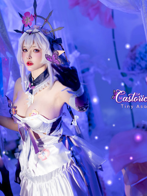 Tiny Asa アサ (tiny.asababy) cosplay Castorice - HonkaiStar Rail_19