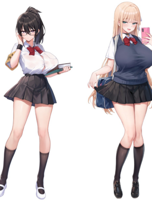 [TRY&方言二人社会 (TRY方言)]新しい風紀委員長が巨乳すぎる件 Ⅰ-Ⅱ(含眼鏡無し)+憧れの生徒会長が巨乳すぎる件 Ⅰ-Ⅱ&生徒会の女子たちが巨乳すぎる件 [中国語][無修正][DL版]_B100