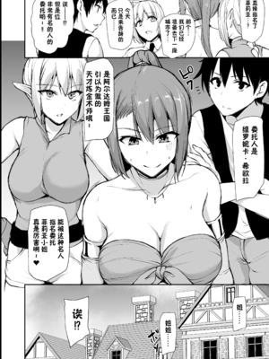 [しまぱん (立花オミナ)] 異世界ハーレム物語1-9.5 [中国翻訳][無修正]_525