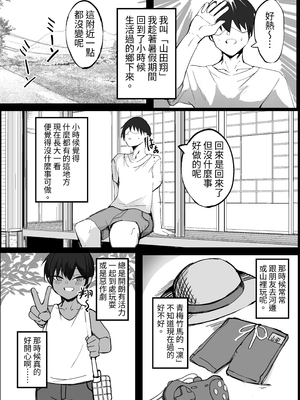 [青い星に生まれたダークエンジェル (ペンギン堂)] 昔男だと思ってた褐色爆乳幼馴染とHする本|和以前以為是男生的褐色爆乳青梅竹馬色色的本本 ~前後篇~[中国翻訳][疏碼][DL版]_003