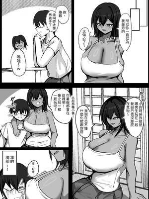 [青い星に生まれたダークエンジェル (ペンギン堂)] 昔男だと思ってた褐色爆乳幼馴染とHする本|和以前以為是男生的褐色爆乳青梅竹馬色色的本本 ~前後篇~[中国翻訳][疏碼][DL版]_007