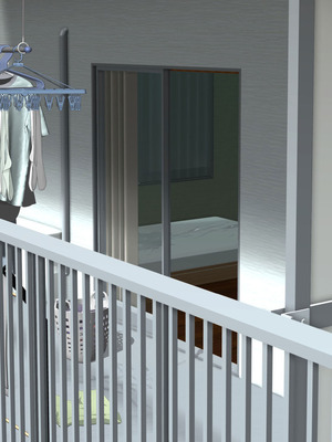 [モンシロ] 伯母に焦がれて17「昼下がりのベランダで、淫モラル交尾」シーズン3_0848