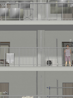 [モンシロ] 伯母に焦がれて17「昼下がりのベランダで、淫モラル交尾」シーズン3_0852