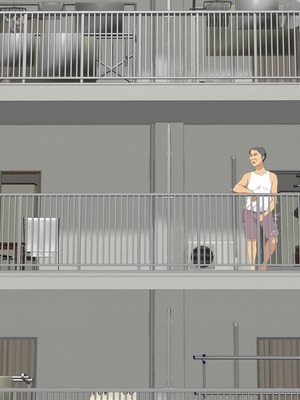 [モンシロ] 伯母に焦がれて17「昼下がりのベランダで、淫モラル交尾」シーズン3_0853