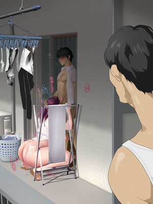 [モンシロ] 伯母に焦がれて17「昼下がりのベランダで、淫モラル交尾」シーズン3_1077