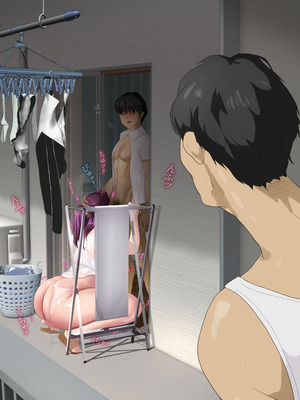 [モンシロ] 伯母に焦がれて17「昼下がりのベランダで、淫モラル交尾」シーズン3_1079