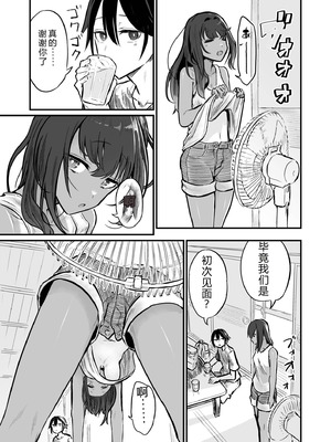 [即丸] 日焼け美少女が誘惑してくるんだが [DL版] [不太会说话汉化]_009