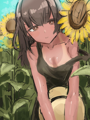 [即丸] 日焼け美少女が誘惑してくるんだが [DL版] [不太会说话汉化]_174