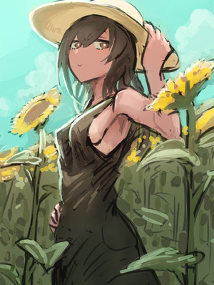 [即丸] 日焼け美少女が誘惑してくるんだが [DL版] [不太会说话汉化]_176