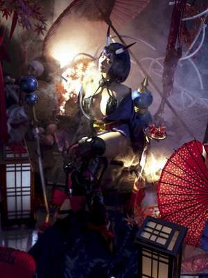 蠢沫沫 - 2025年09月自拍 - 酒吞童子 & 明日香 & 武藏 (？)_04