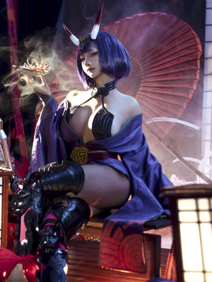 蠢沫沫 - 2025年09月自拍 - 酒吞童子 & 明日香 & 武藏 (？)_12