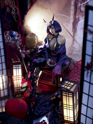 蠢沫沫 - 2025年09月自拍 - 酒吞童子 & 明日香 & 武藏 (？)_16