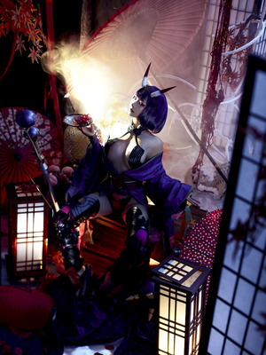 蠢沫沫 - 2025年09月自拍 - 酒吞童子 & 明日香 & 武藏 (？)_18