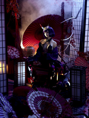 蠢沫沫 - 2025年09月自拍 - 酒吞童子 & 明日香 & 武藏 (？)_21