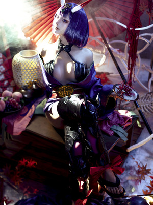 蠢沫沫 - 2025年09月自拍 - 酒吞童子 & 明日香 & 武藏 (？)_23