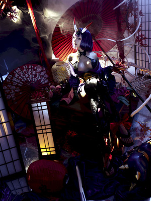 蠢沫沫 - 2025年09月自拍 - 酒吞童子 & 明日香 & 武藏 (？)_24