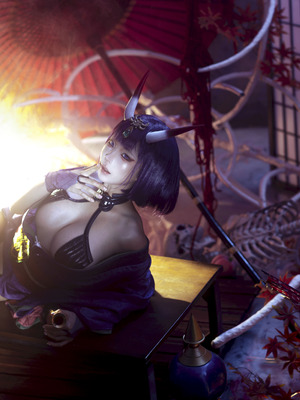 蠢沫沫 - 2025年09月自拍 - 酒吞童子 & 明日香 & 武藏 (？)_31