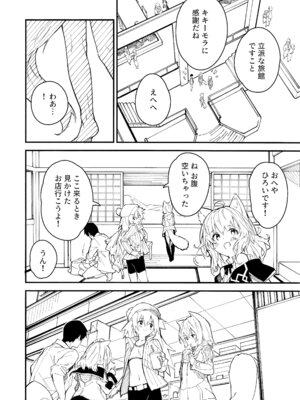 (C103) [ドットエイト (さわやか鮫肌)] けもみみメイドといちゃいちゃする本 4さつ目_06
