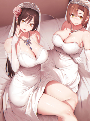 [しまぱん (立花オミナ)] 巨乳が2人いないと勃起しない夫のために友達を連れてきた妻総集編｜為了沒有兩個巨乳就無法勃起的丈夫妻子帶來了自己的朋友總集篇 [中国翻訳] [無修正] [DL版]_i-225