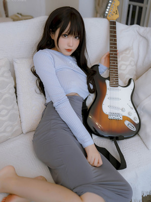 Nyako喵子 - 吉他妹妹 连衣裙_09