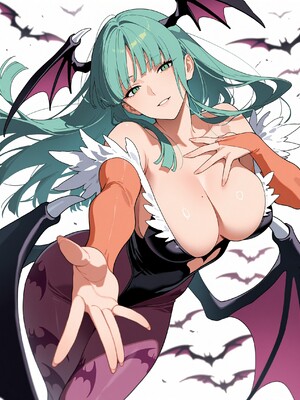 (MohumoAi) Morrigan Aensland_Morrigan_Aensland_1_004
