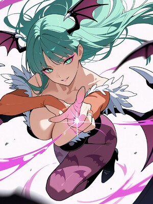 (MohumoAi) Morrigan Aensland_Morrigan_Aensland_1_016