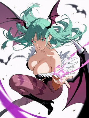 (MohumoAi) Morrigan Aensland_Morrigan_Aensland_1_017