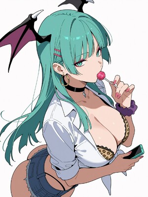 (MohumoAi) Morrigan Aensland_Morrigan_Aensland_1_020