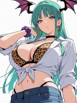 (MohumoAi) Morrigan Aensland_Morrigan_Aensland_1_026