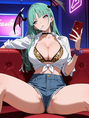 (MohumoAi) Morrigan Aensland_Morrigan_Aensland_1_031