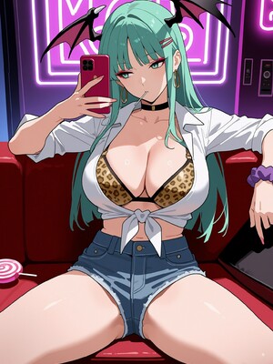 (MohumoAi) Morrigan Aensland_Morrigan_Aensland_1_032